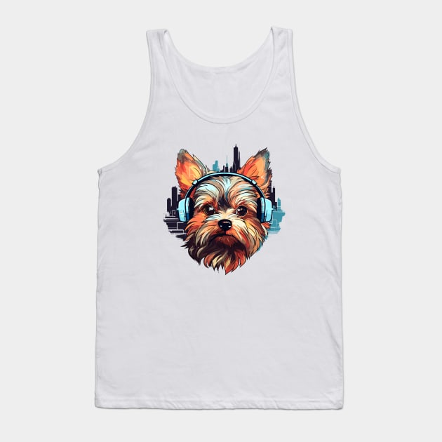 Yorkshire Terrier Animal World Pet Dog Loving Fun Tank Top by Cubebox